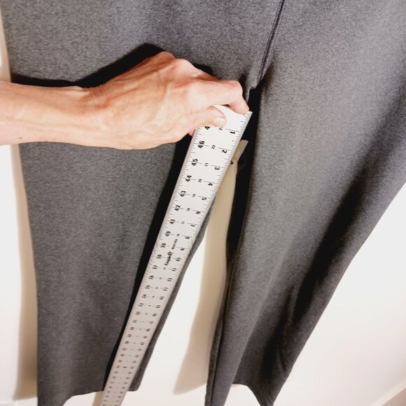 Lands End Athletic Pants, Gray, Size Medium (10 - 12), Sporty, Work Out, Walk - Picture 14 of 16